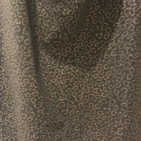 NWT Forever 21 black and shiny leopard mini dress - Picture 3 of 3